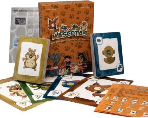 Juego de cartas mascotas componentes