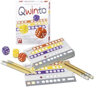 Componentes juego de dados qwinto