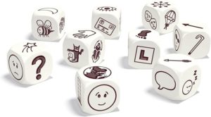 Componentes juego de dados story cubes