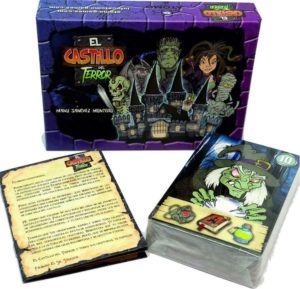 Juegos de mesa para niños - El castillo del terror - Componentes