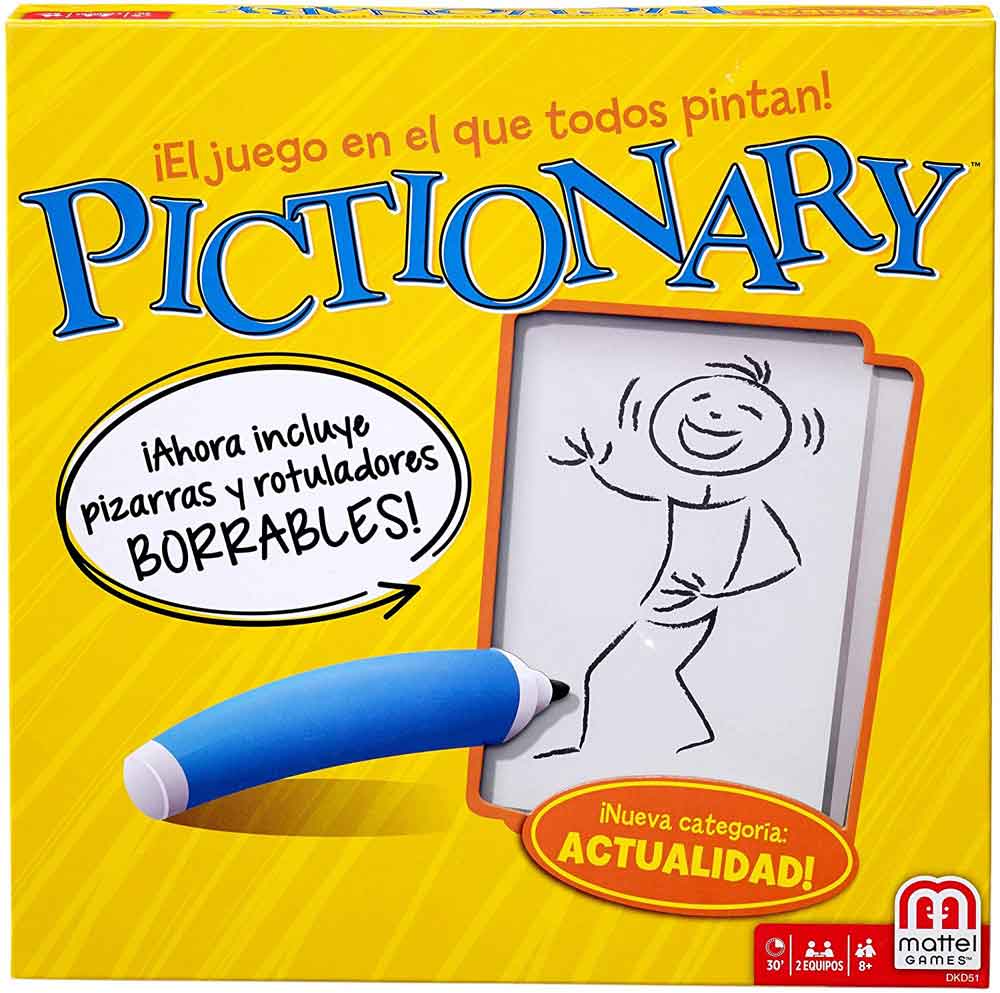 juegos de mesa clásicos para fiestas - pictionary