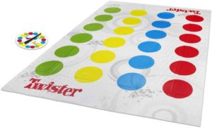 juegos de mesa clásicos para fiestas - twister - componentes